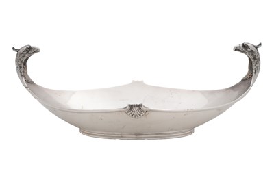 Lot 1 - A CHRISTOFLE MALMAISON SILVER-PLATED DISH