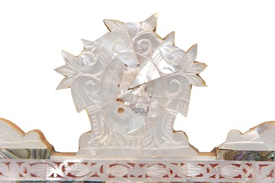 Lot 236 - TWO MOTHER-OF-PEARL-INLAID OLIVE WOOD DIORAMAS WITH THE DOME OF THE ROCK
