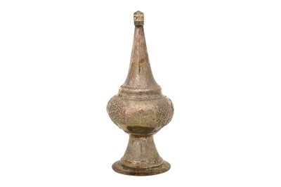 Lot 20 - AN OTTOMAN SILVER ROSEWATER SPRINKLER