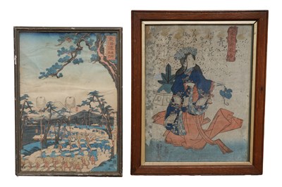 Lot 155 - UTAGAWA KUNIYOSHI (1798 — 1861), UTAGAWA KUNITSUNA (1805 — 1868)