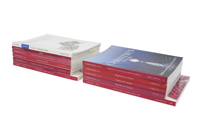 Lot 197 - A COLLECTION OF ELEVEN CHRISTIES AND ONE SOTHEBYS JEWELLERY CATALOGUES