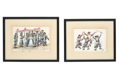 Lot 177 - SIGNED MOYAL (?) AND MARIELY (?)
