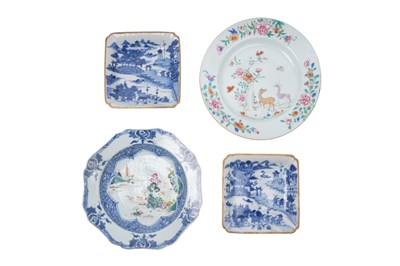 Lot 86 - A GROUP OF FOUR CHINESE DISHES