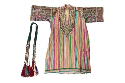 Lot 241 - A TUNISIAN WOMAN'S TUNIC (SURIYA MABDU), RAF-RAF