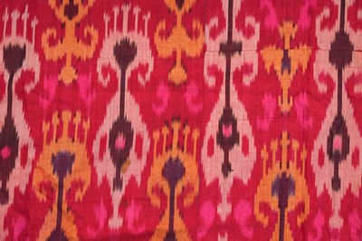 Lot 240 - A LARGE IKAT FABRIC