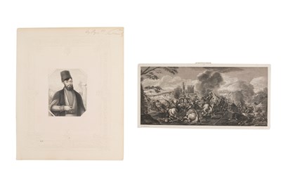 Lot 117 - TWO LITHOGRAPHIC PRINTS OF ORIENTALIST SUBJECT