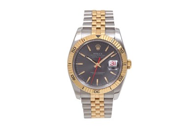 Lot 87 - A WELL-PRESERVED ROLEX MEN’S 18K YELLOW GOLD AND STAINLESS STEEL AUTOMATIC BRACELET WATCH.