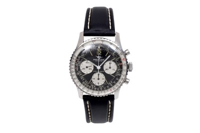 Lot 60 - A RARE AND WELL-PRESERVED VINTAGE BREITLING MEN’S MANUAL CHRONOGRAPH WRISTWATCH.