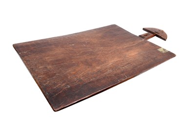 Lot 8 - A CARVED WOOD HAUSA TRIBE WRITING BOARD