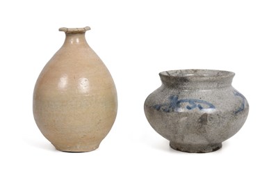 Lot 18 - TWO KOREAN POTTERY PIECES