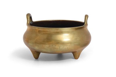 Lot 27 - A BRONZE INCENSE BURNER