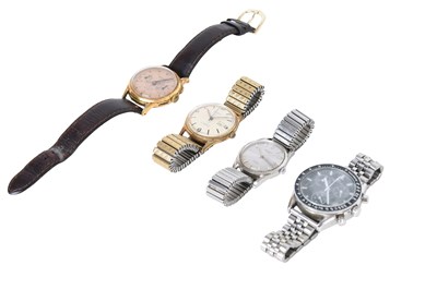 Lot 124 - 4 WATCHES.