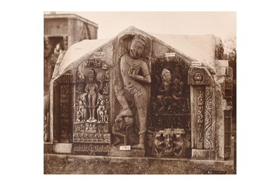 Lot 76 - MONUMENTS OF INDIA: THREE BLACK-AND-WHITE PHOTOGRAPHS OF GWALIOR'S ARCHITECTURAL LANDMARKS